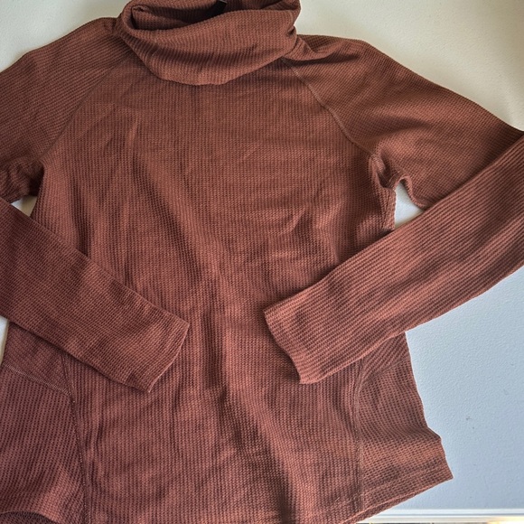 Kuhl Brown Cowl Neck top - Picture 1 of 7